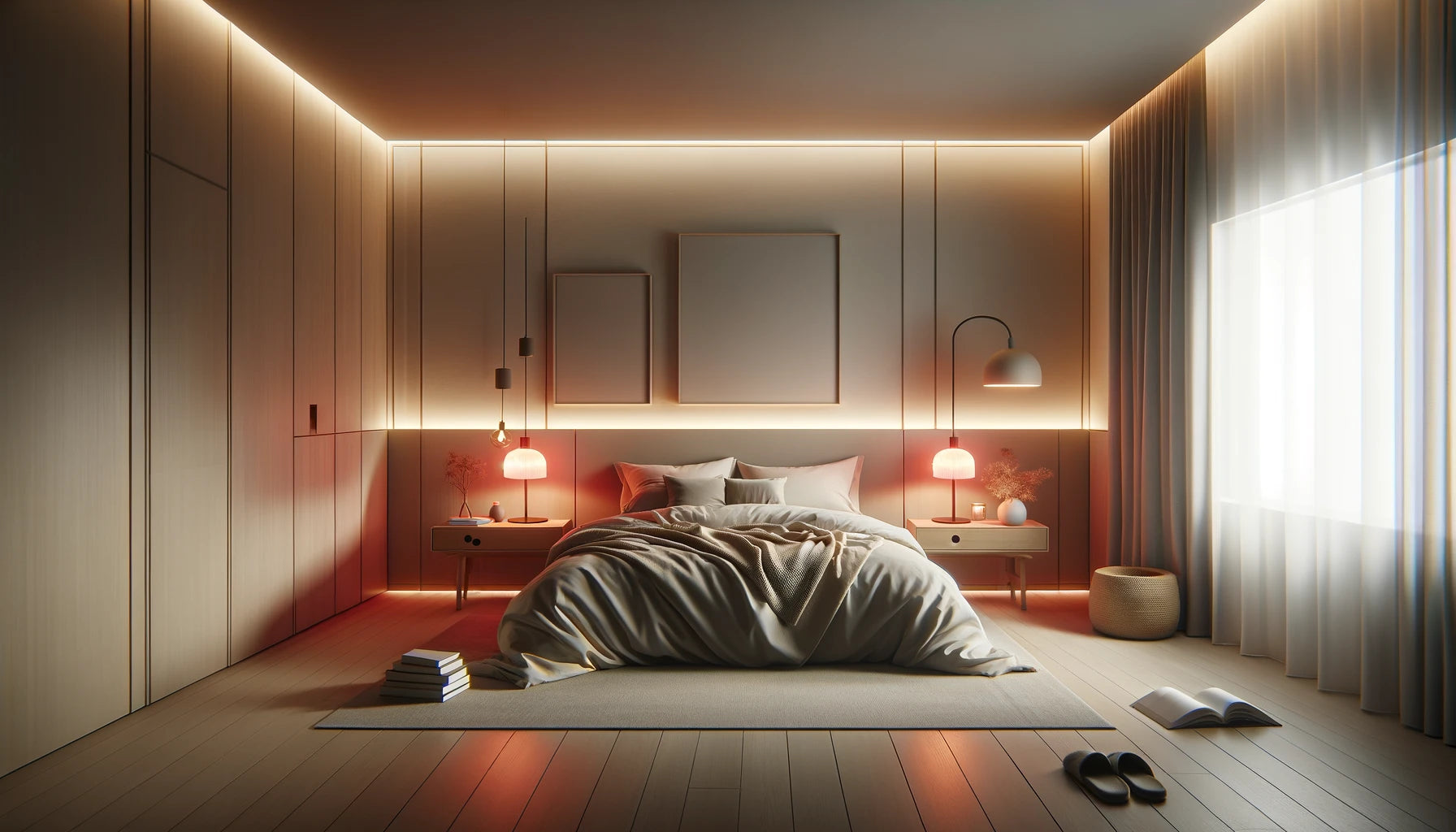 luce rossa dormire meglio