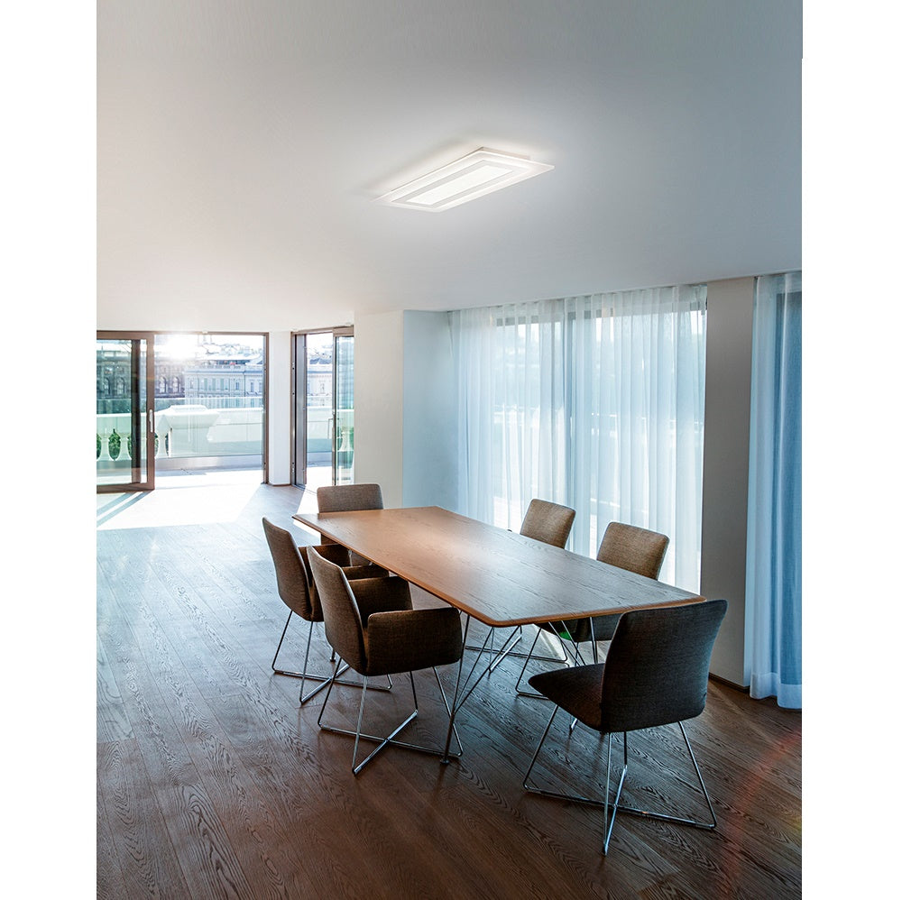 Plafoniera in metallo e plexiglass Perenz Lampade da parete