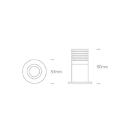 WHITE COB LED 7W WW DARK LIGHT IP65 38deg 700mA