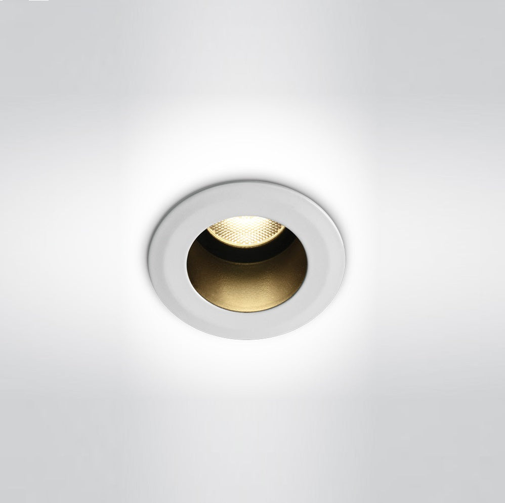 WHITE COB LED 7W WW DARK LIGHT IP65 38deg 700mA One Light Faretti e scatole portafaretto