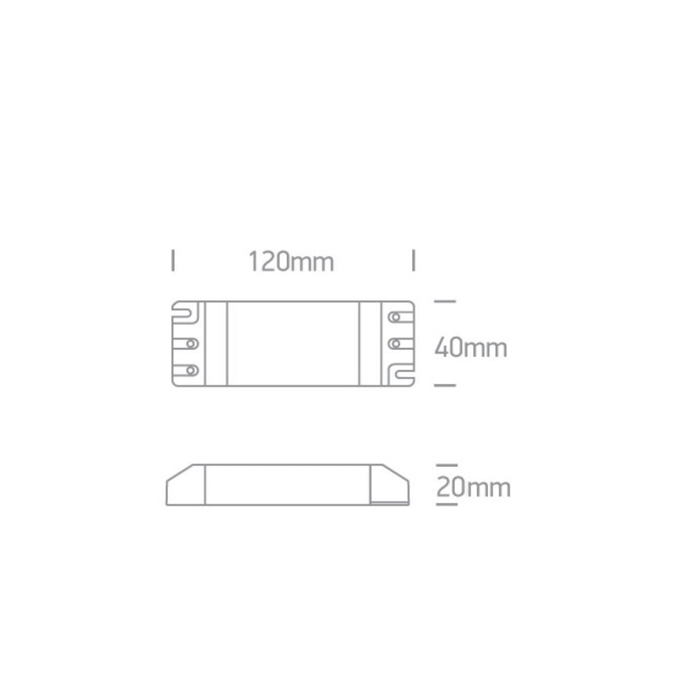 LED DRIVER 700mA 4-8w INPUT 230v