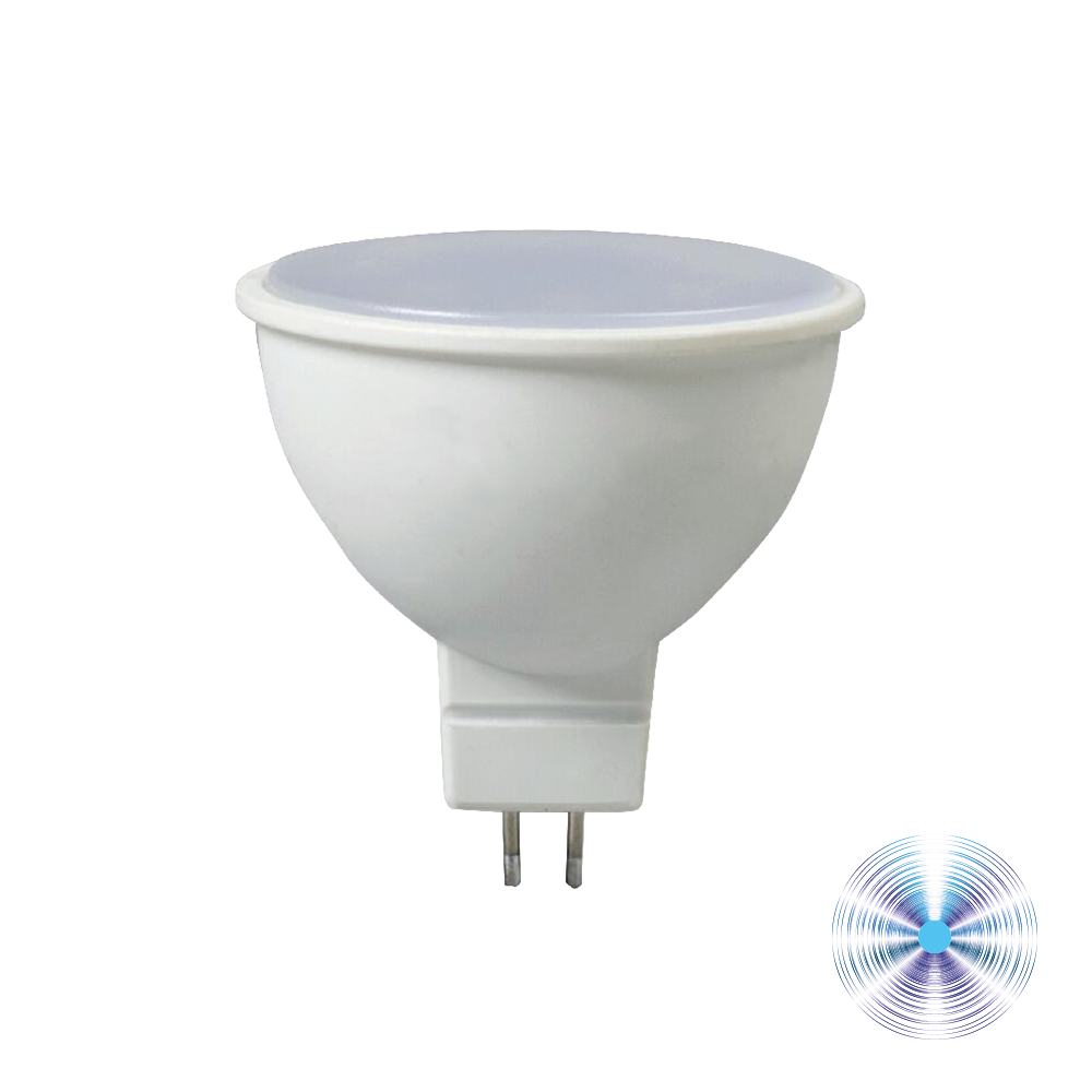 Led GU5.3 6W 480lm 6000K GU5.3 50x52mm 12V
