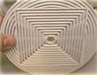 Thumbnail for Griglia Universale Di Compensazione Per Faretti Quadrati  Di Lato Da 18 A 150 Mm Temp.Max 120°,Max Lamp.150 W Alogena, 25 Watt A Led Glow Wire 650° Teknosoluzioni Faretti e scatole portafaretto