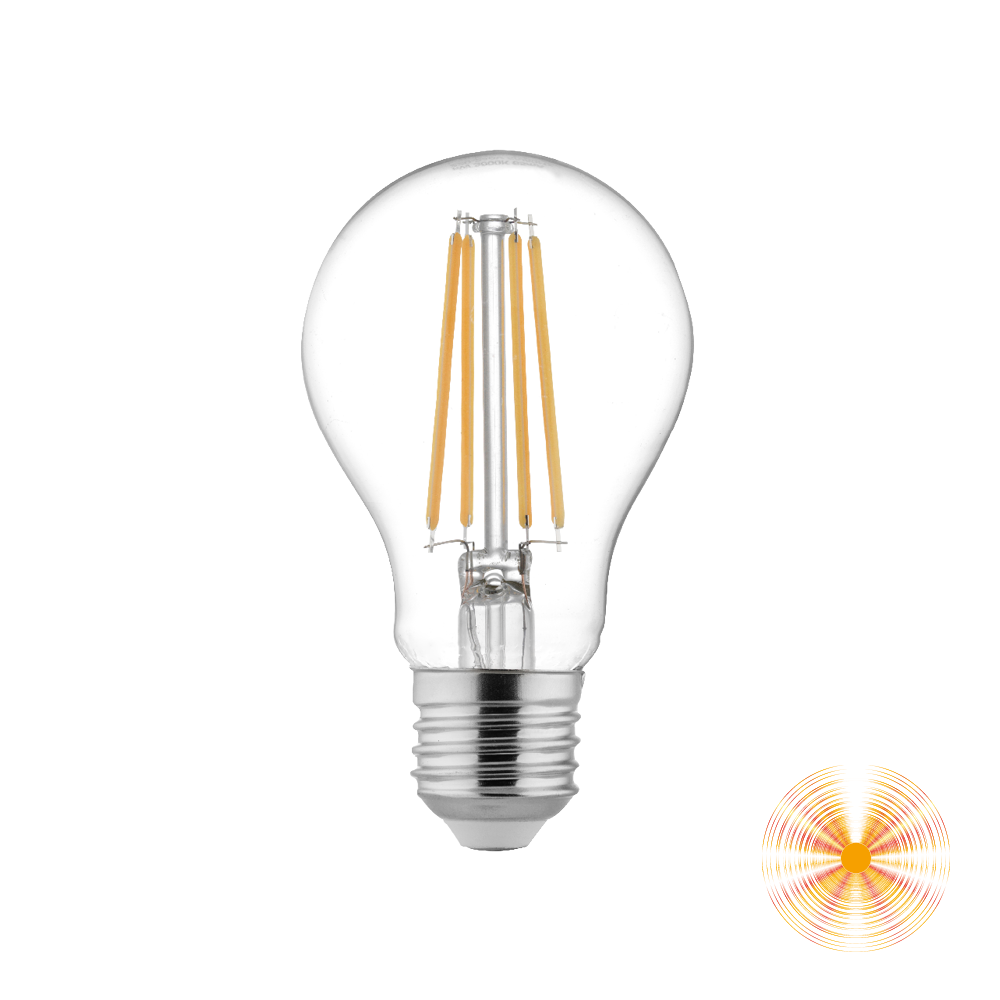 Filament A60 8W 1100lm 3000K E27 Vivida bulbs Lampadine e moduli led