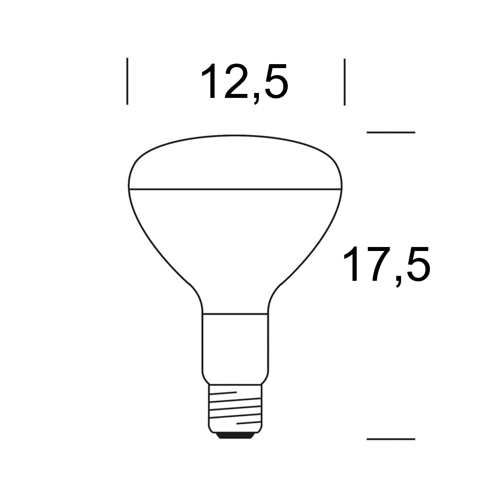 R127 250W Infrarossi RED E27 Airam Lampadine e moduli led