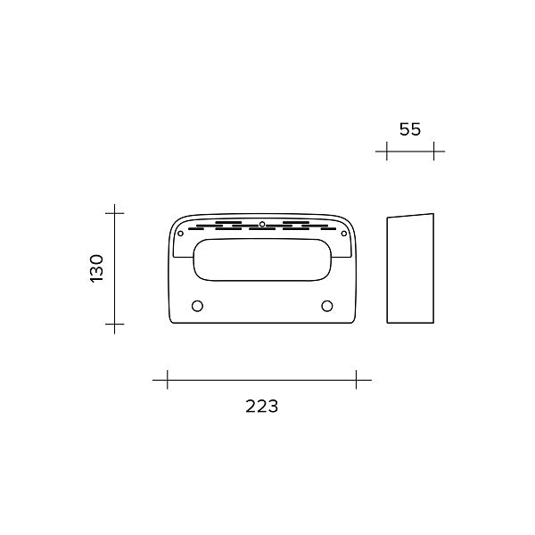 Aki parete Sforzin illuminazione Lampade da parete