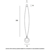 Aladino sospensione 1 luce Miloox Lampade a sospensione