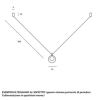 Aladino sospensione 1 luce Miloox Lampade a sospensione