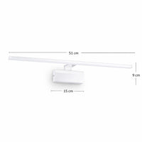 Ideal Lux Alma - applique LED lineare in 2 misure