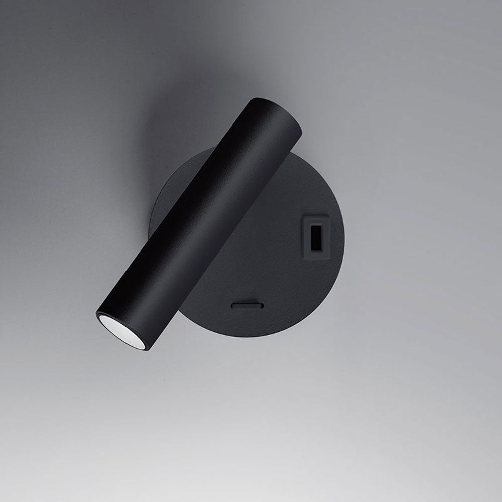 Vivida International Betu - applique LED compatta con USB e interruttore