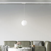 Thumbnail for Sospensione in vetro opale - struttura metallo e plastica Perenz Lampade a sospensione