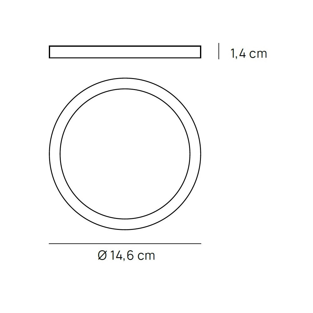 BLAIR Pannello led tondo bianco potenze e dimensioni varie