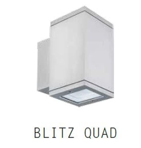 Blitz Led Quad Bidirzionale 2X17.5W 4000°K 20X22Cm