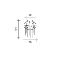 Thumbnail for BEBA Montatura Tonda 10 Luci Sforzin illuminazione Accessori