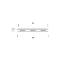 BEBA Montatura Lineare 3 Luci Sforzin illuminazione Accessori