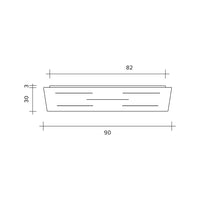 Thumbnail for BEBA Montatura Rettangolare 5 Luci Sforzin Accessori