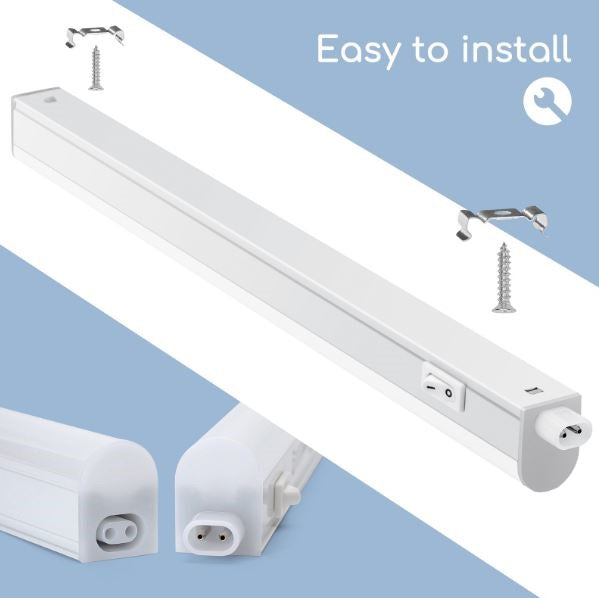 LED T5 8W 0.6M 3000K 760lm 220 - 240v L573*W22*H30mm Aigostar Sistemi e tesate