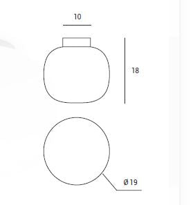 Bombo soffitto piccola