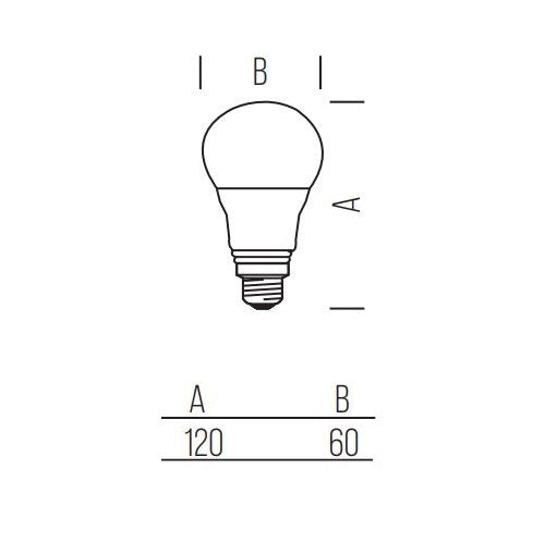 A60 WiFi+BLE Tuya 1055lm 10,0W E27 RGB+CCT DIM