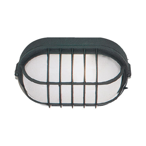 Alfa Oval Con Griglia Stretta 75W E27 Boluce illuminazione Plafoniere da esterno