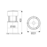 Thumbnail for Greta Big Led 25W 3000°K H. 40Cm Vetro Satinato