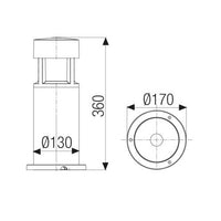 Thumbnail for Greta Mini Led 15W 4000°K H. 36Cm