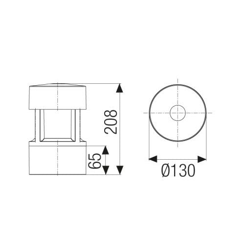 Greta Mini Led 15W 4000°K H. 20.8Cm