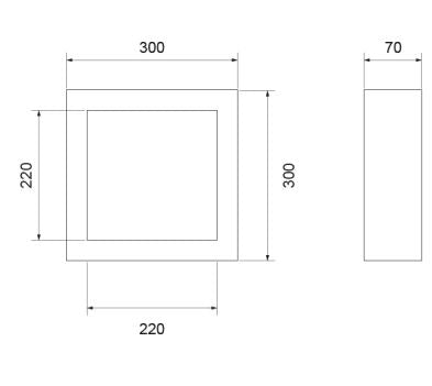 Meg Big Led 20W 2000Lm 4000K Boluce illuminazione Lampade da esterno