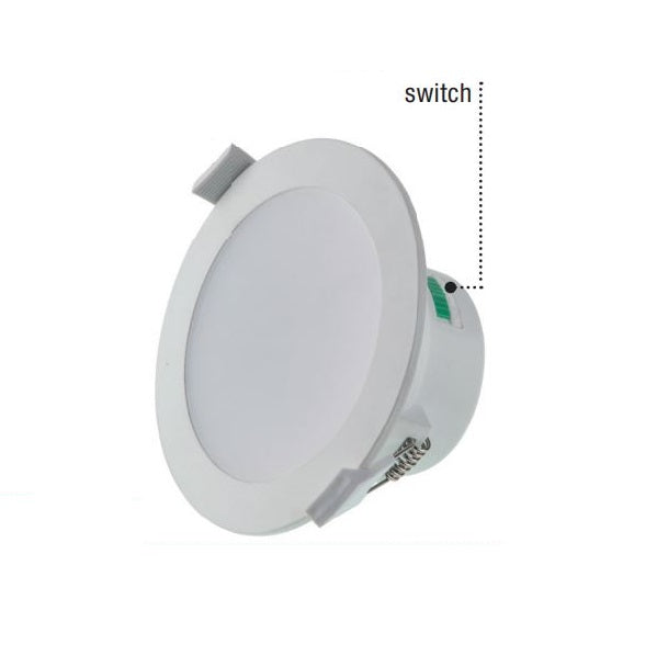 LOONY Faretto LED incasso tondo bianco dimmerabile 10W CCT regolabile Vivida luce Faretti e scatole portafaretto