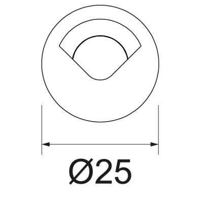 Pixel Led Tonda 1 Apertura 1W 3000°K Ø2.5Cm