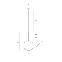 Jugen sospensione 1 luce