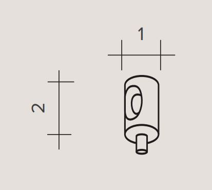 BEBA Kit Decentramento Opaco Sforzin illuminazione Accessori