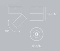 Thumbnail for cyber 11.5w 870lm 3000k black