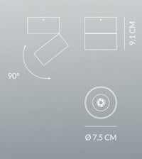 Thumbnail for cyber 9.3w 945lm 3000k black