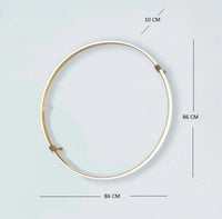 Thumbnail for Plaf/applique tonda diam.860 51,5W gold-WW-distan.mm100 Athena illuminazione Lampade da parete