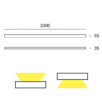 Thumbnail for Applique cm.200 1 led b.co-WW