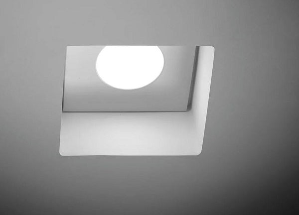 DORIDE Incasso Square IP44 Sforzin Lampade in gesso