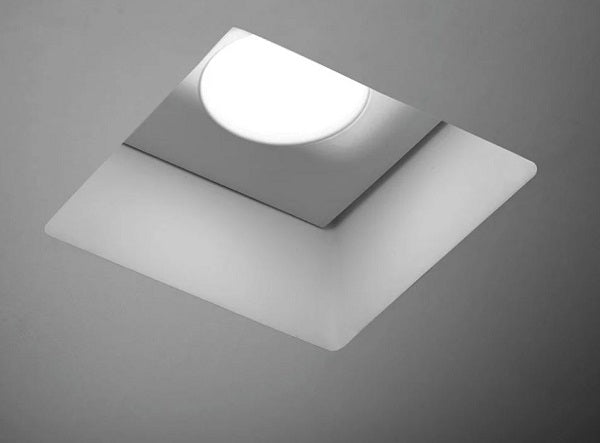 DORIDE Incasso Square IP44 Sforzin Lampade in gesso