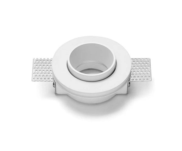 THESSALY Incasso 1 Luce Bordo Bianco Sforzin Lampade in gesso Sforzin illuminazione Lampade in gesso
