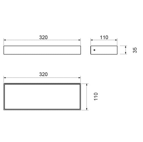 Dora Led Monodirezionale 15W 4000°K