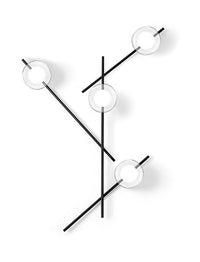 Thumbnail for Mikado parete/soffitto 4 luci vetro cosmo