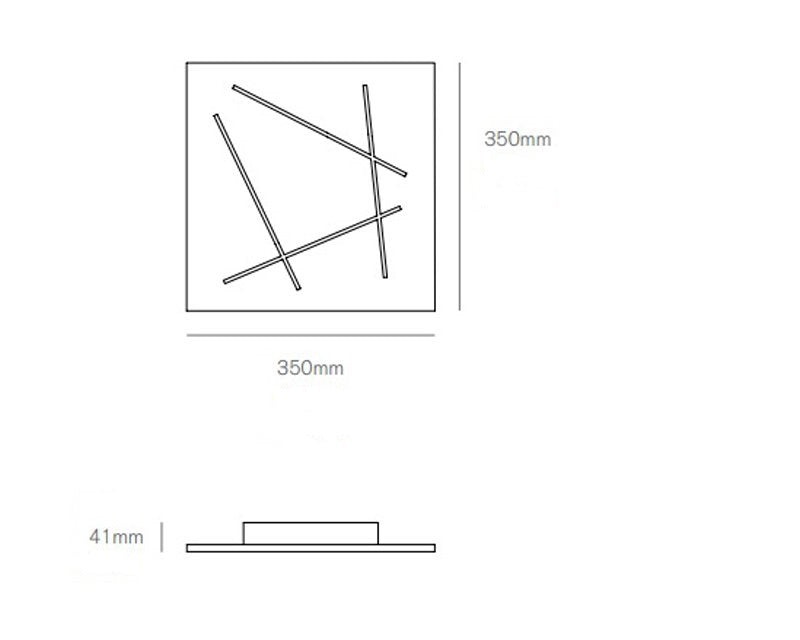 Vivida International Flat - plafoniera LED sottile in più misure Vivida world Lampade da soffitto
