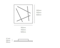 Thumbnail for Flat plafoniera 31w 1230lm 3000k white Vivida international Lampade da soffitto