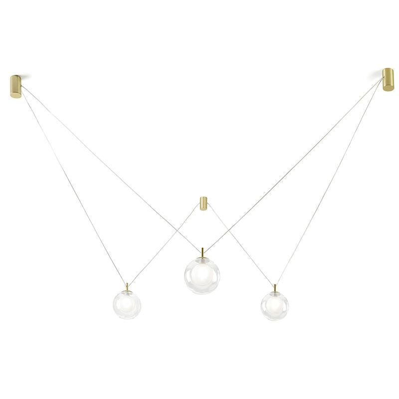 Aladino sospensione 3 luci