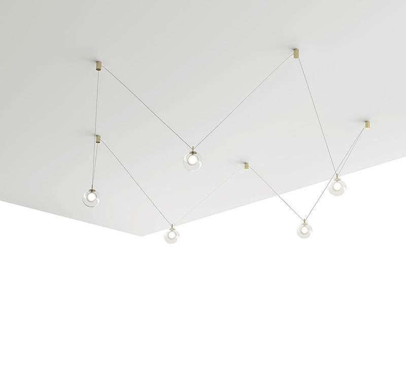 Aladino  sospensione 5 luci