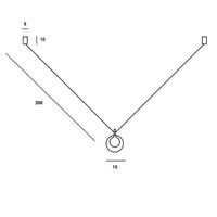 Thumbnail for Aladino sospensione 10 luci (ULTIMI DISPONIBILI - N°0)