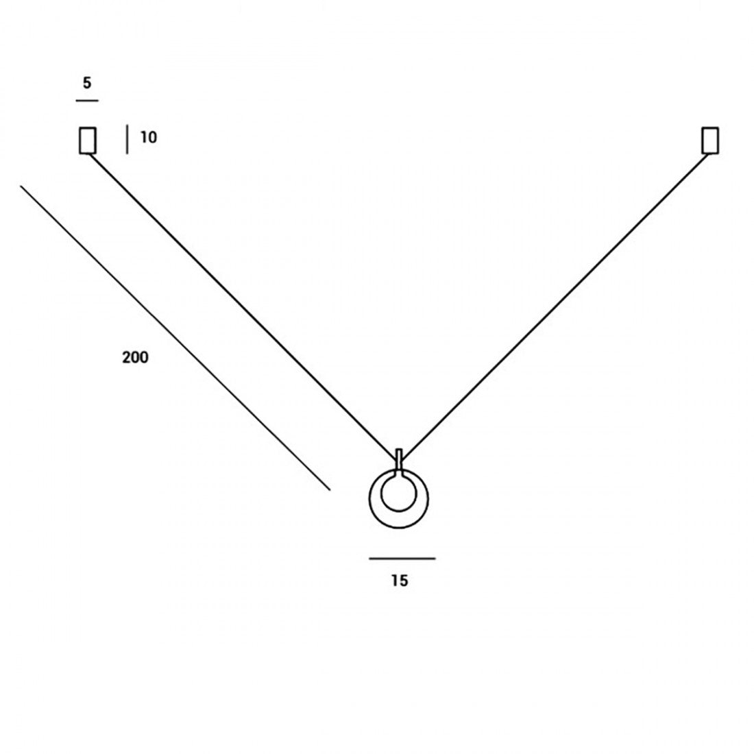 Aladino sospensione 12 luci (ULTIMI DISPONIBILI - N°0)