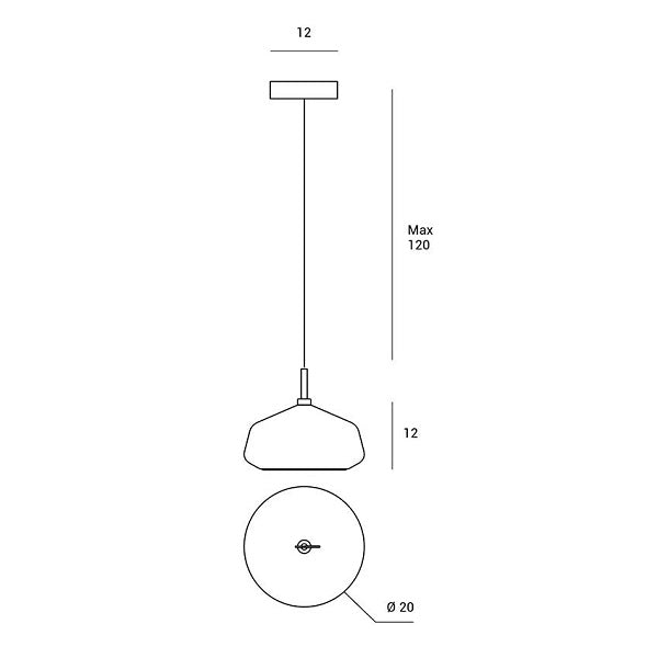 X-ray sospensione trasparente
