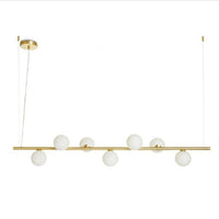 Thumbnail for Pomi' sospensione lineare oro spazzolato