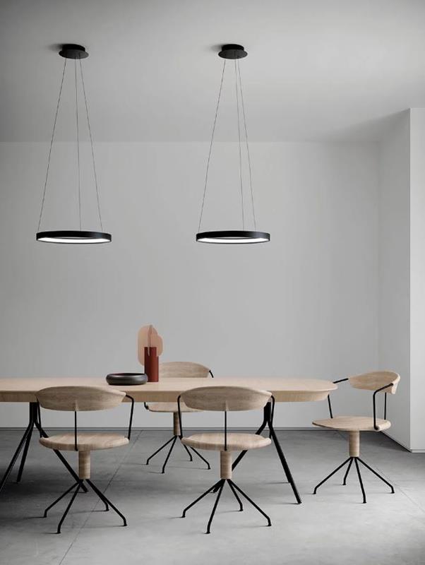 Sforzin Illuminazione Anello - Lampada sospensione LED design (Ø 55/78/109)